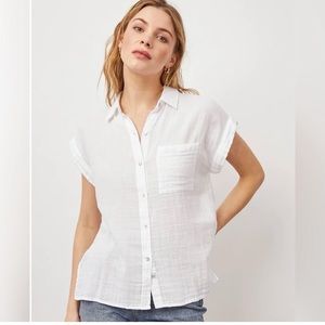 Rails Whitney Organic Cotton Muslin  Button up. Sz:M